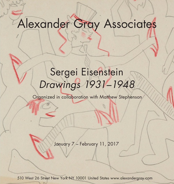 Exhibition and Gallery Talk: Sergei Eisenstein: Drawings 1931–1948