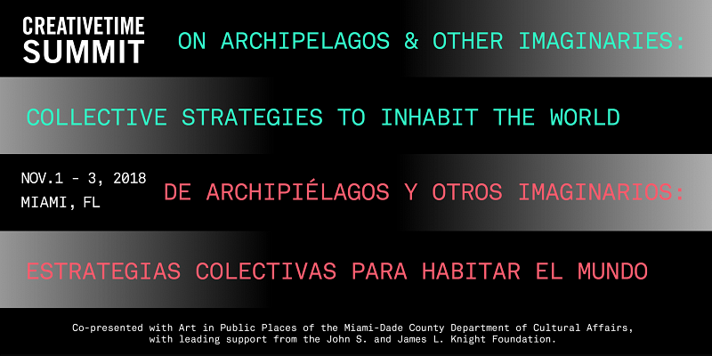 CONF: On Archipelagos and Other Imaginaries—Collective Strategies to Inhabit the World